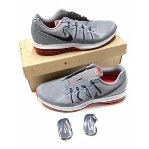 Size 13 - Nike Air Max Dynasty Cool Grey Light Crimson Worn Once NO ORIGINAL BOX